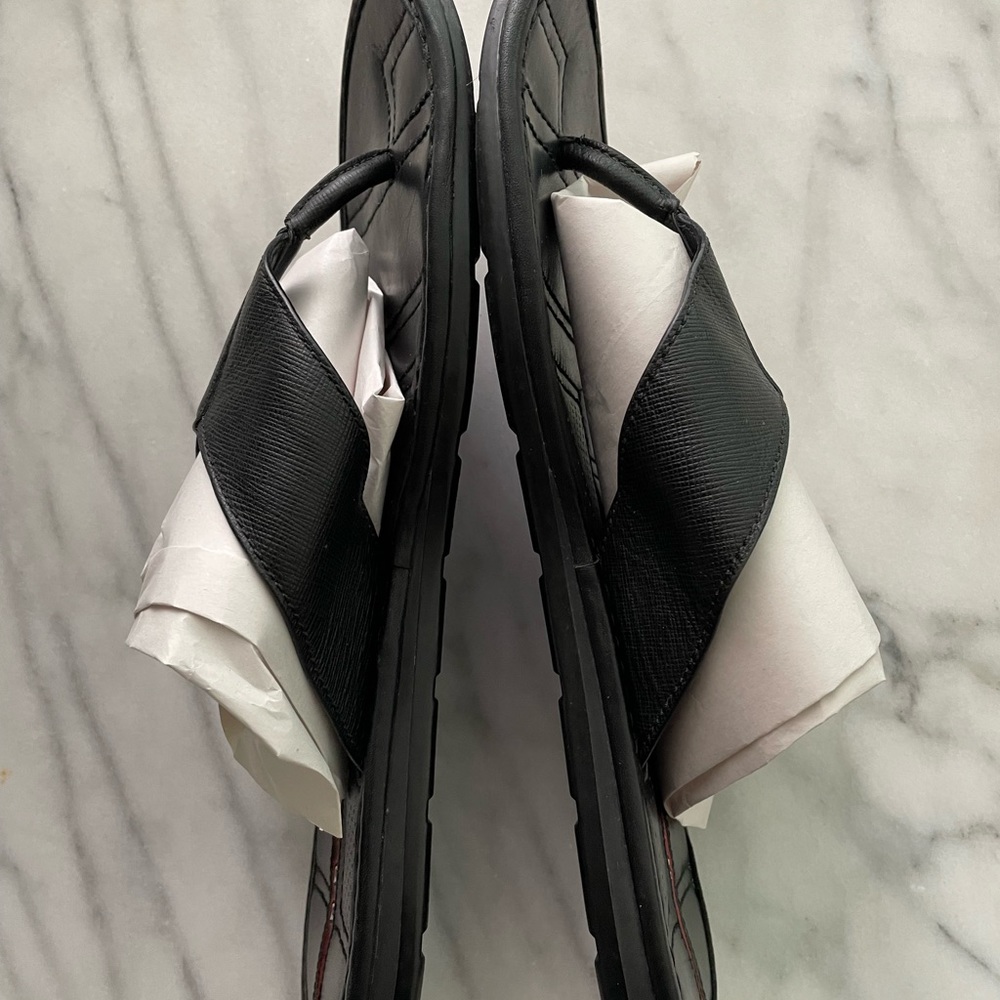Prada Leather Sandals - Men’s Size 11 - Picture 7 of 8